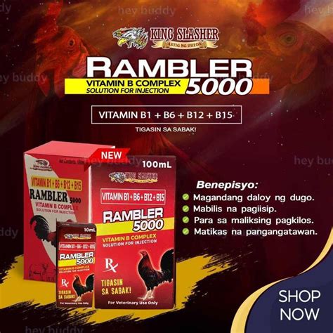 Rambler 5000 King Slasher 100ML and 10ml .